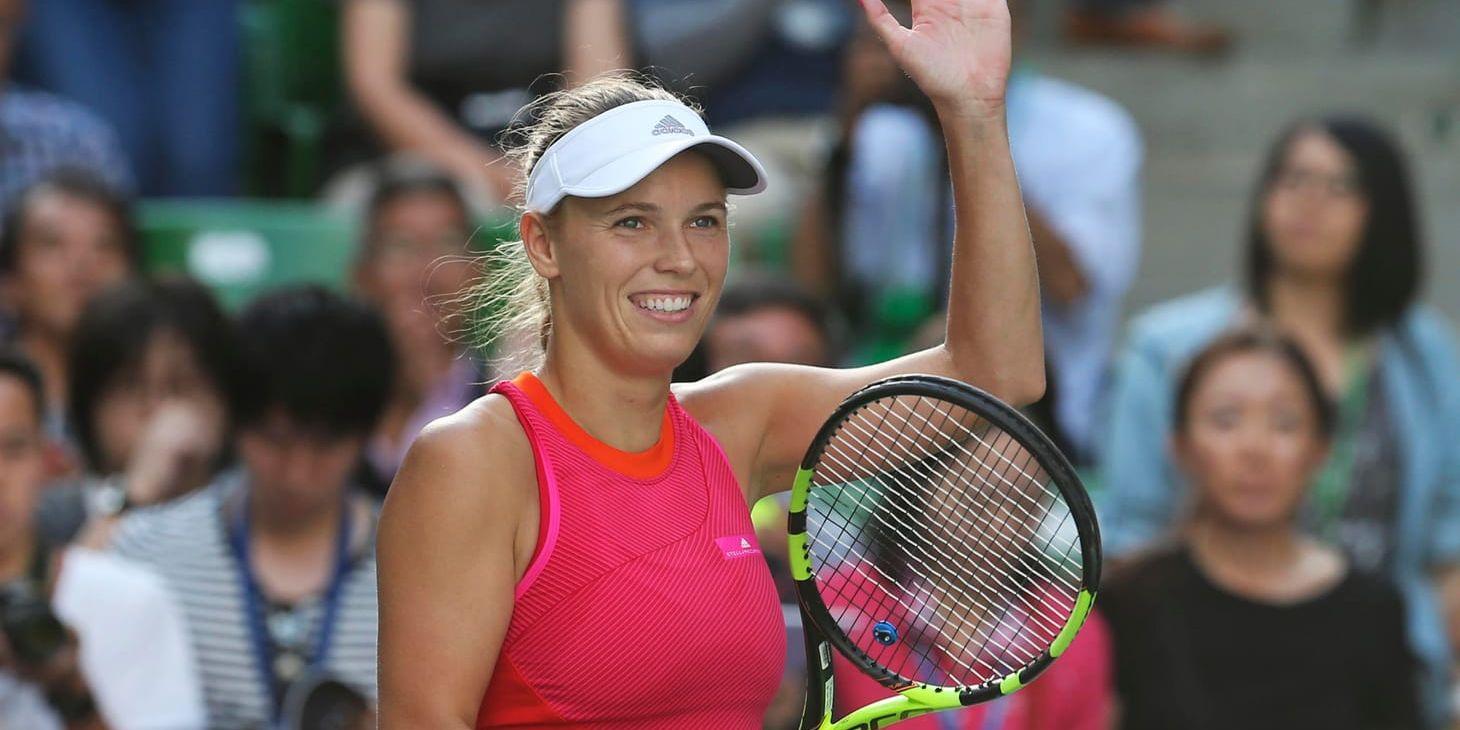 Caroline Wozniacki. Arkivbild.