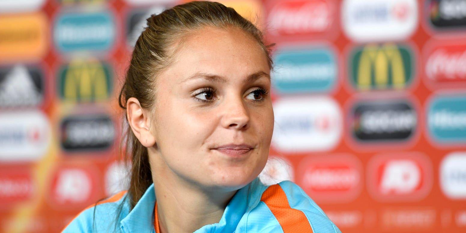 Lieke Martens har fått Fifas pris som bästa spelare. Arkivbild.