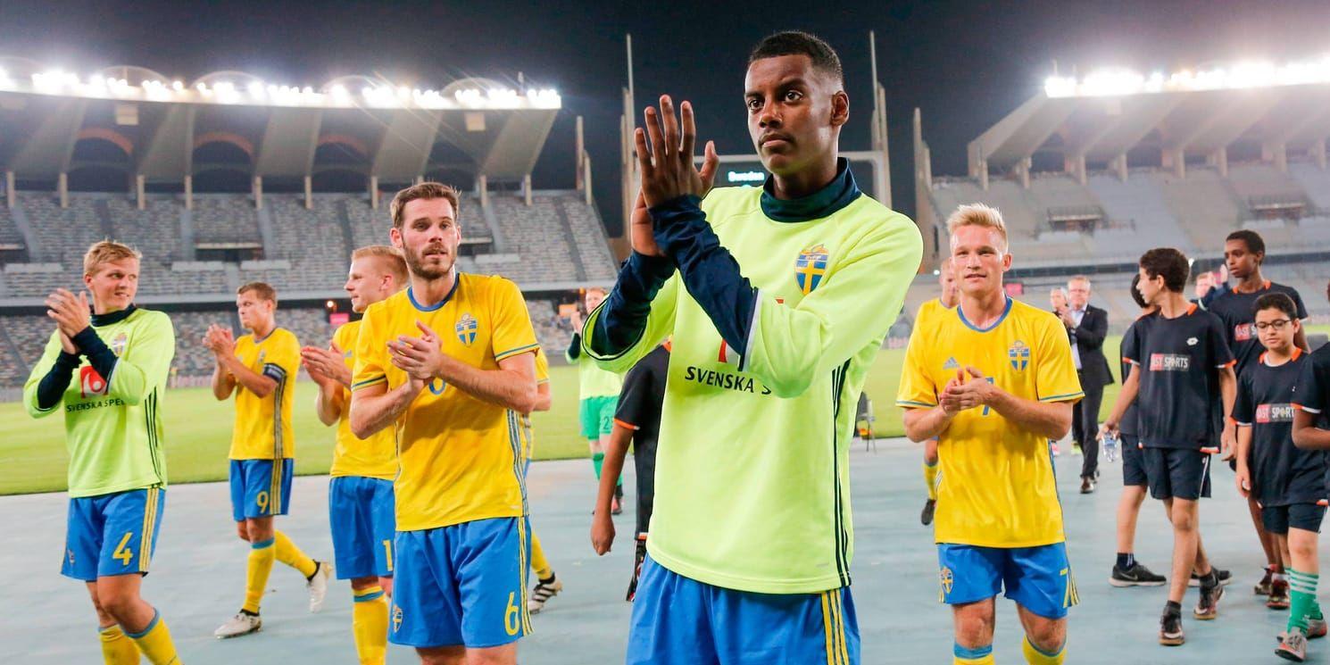 Alexander Isak är tillbaka i U21-landslaget. Arkivbild.