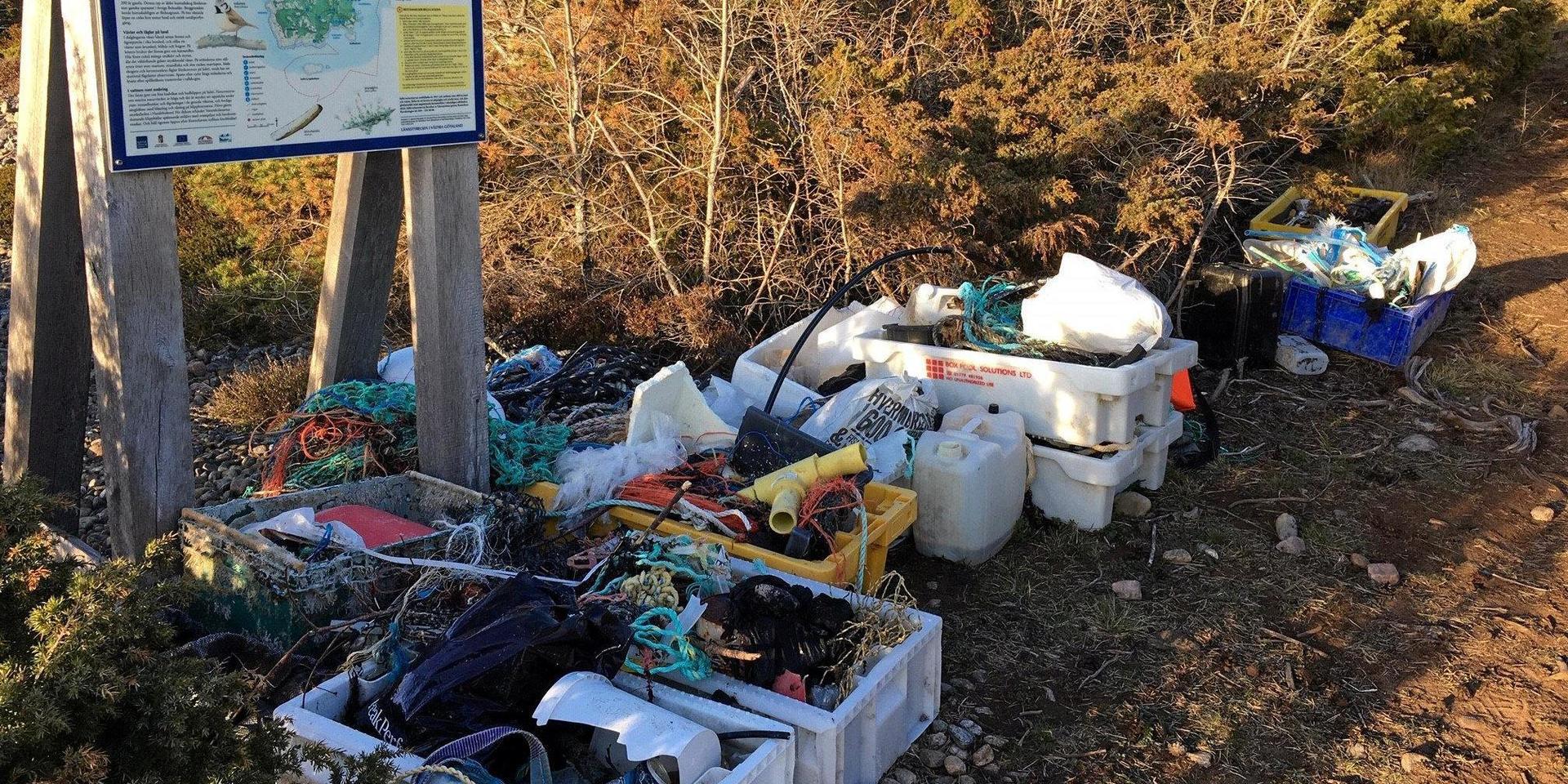 Plast i havet är sedan länge ett stort problem.