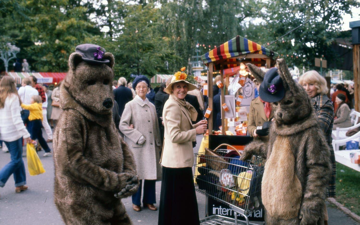 Liseberg i går och i dag. 