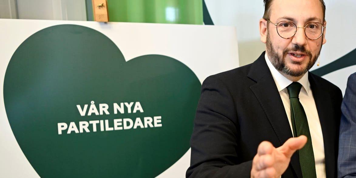 Partiledarval. Muharrem Demirok föreslås bli ny partiledare för Centerpartiet.