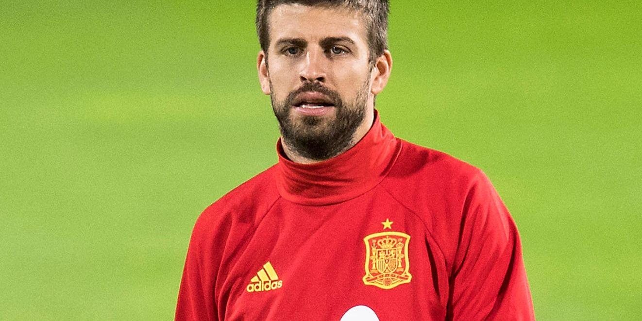 Gerard Piqué. Arkivbild.