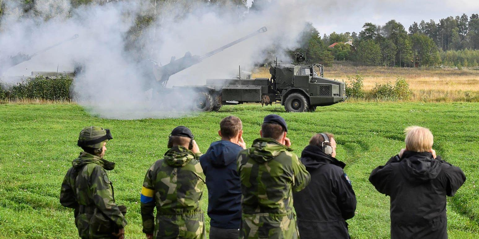 Artillerisystemet Archer är framtaget av svensk-brittiska BAE Systems Bofors. Arkivfoto.