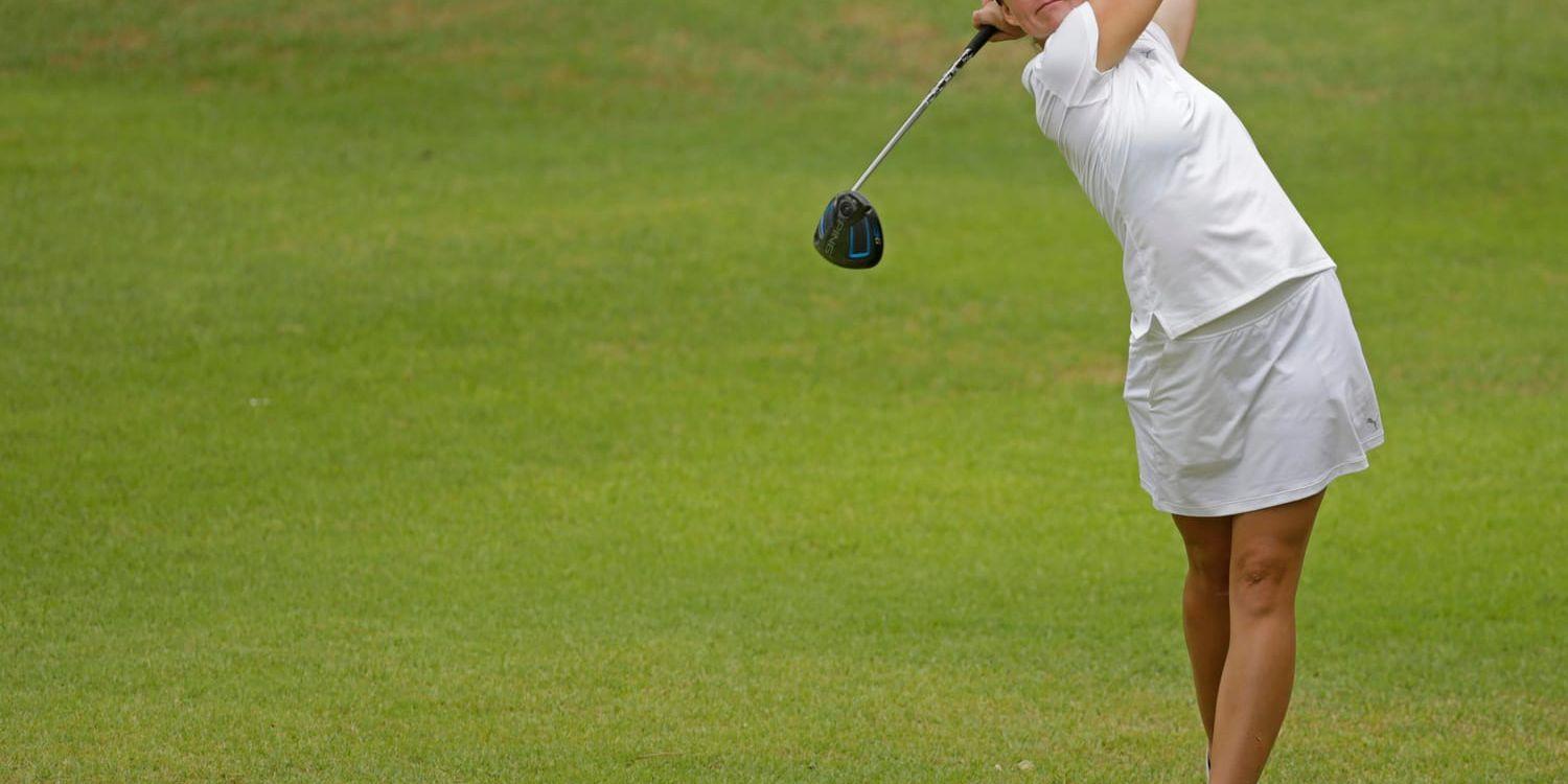 Svenska Linn Grant är en av kvinnorna som deltar i den första damtävlingen på Augusta National. Arkivbild.