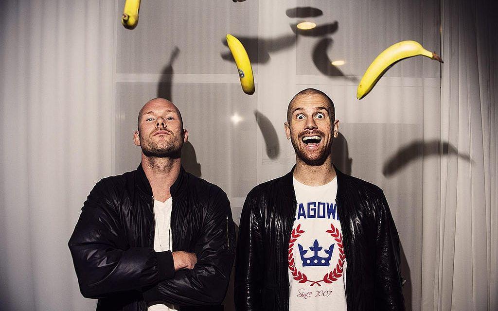 12. Olle Cornéer (till vänster), från houseduon Dada Life, gick med 8,2 miljoner i vinst. Bild: Robin Haldert