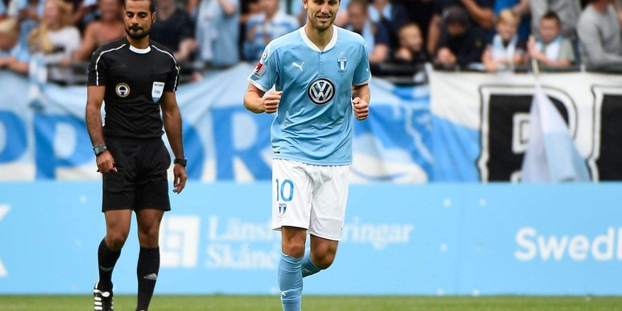 Magnus Wolff Eikrem lämnar Malmö FF. Arkivbild.