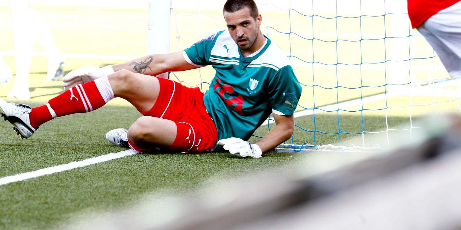 Dusan Melichárek, här senaste gången han spelade för Malmö FF 2011. Arkivbild.