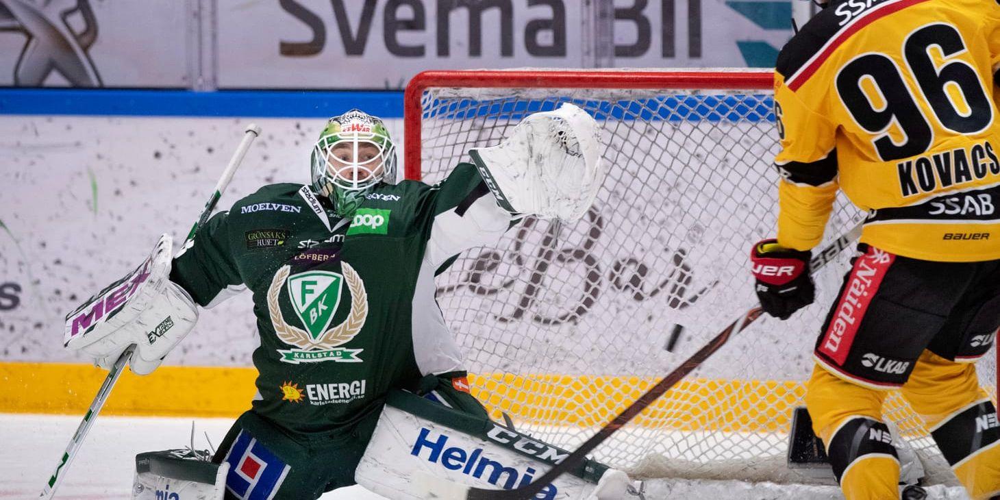 Markus Svensson när Färjestad mötte Luleå. Arkivbild.