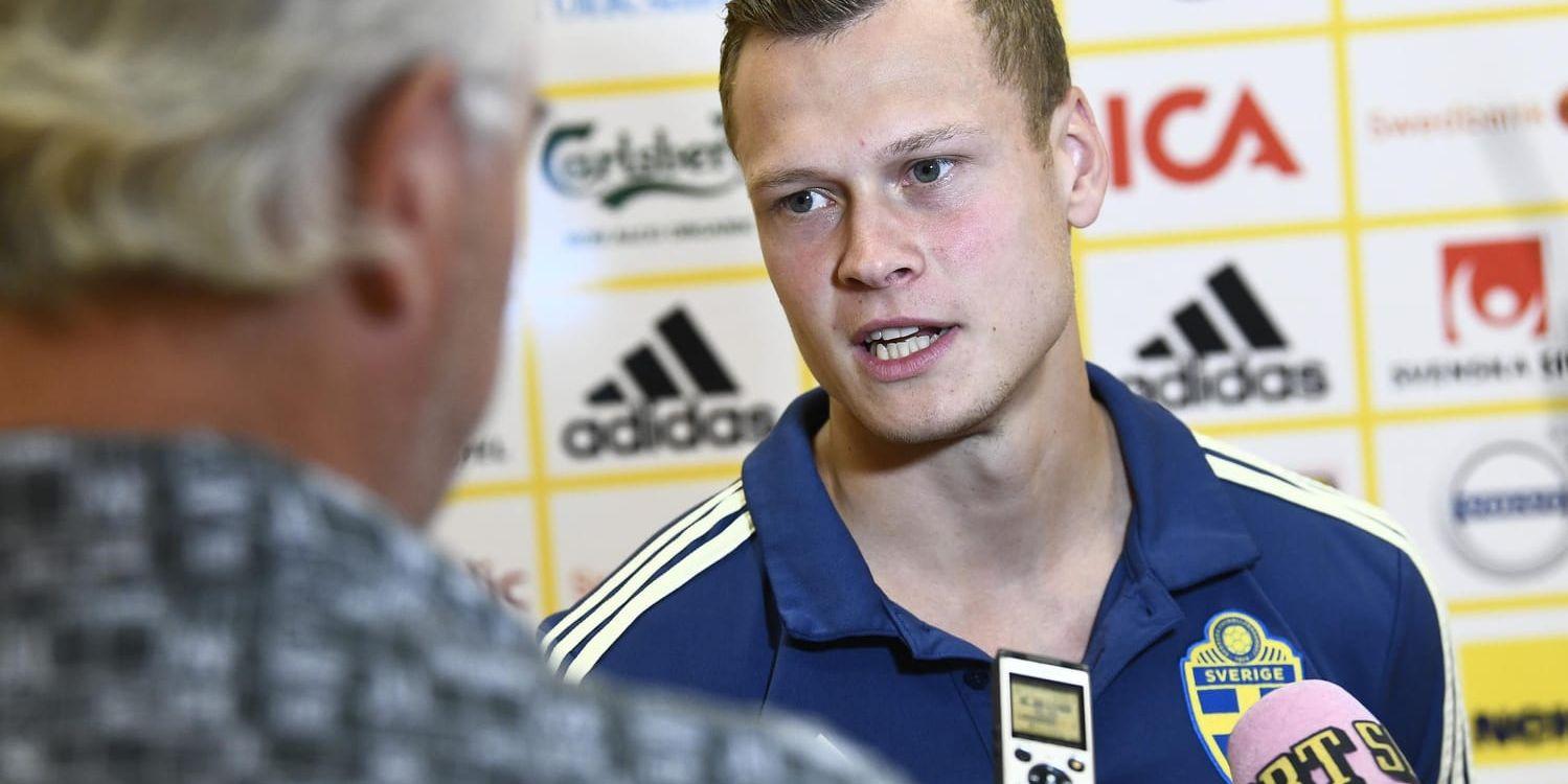 Viktor Claesson ser fram emot att spela mot Spanien på Santiago Bernabéu.