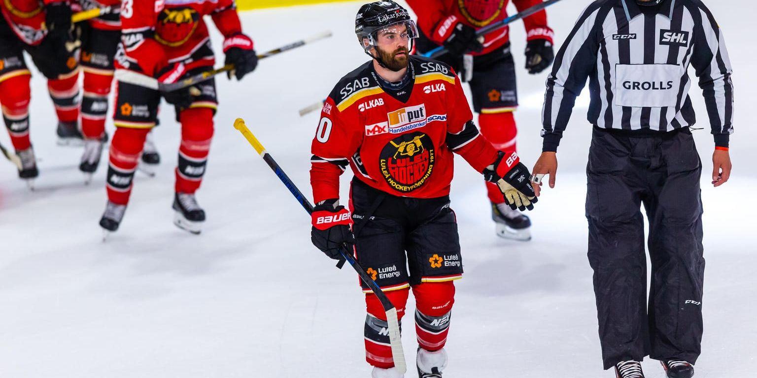 Jack Connolly blev matchvinnare för Luleå hemma mot Djurgården. Arkivbild.